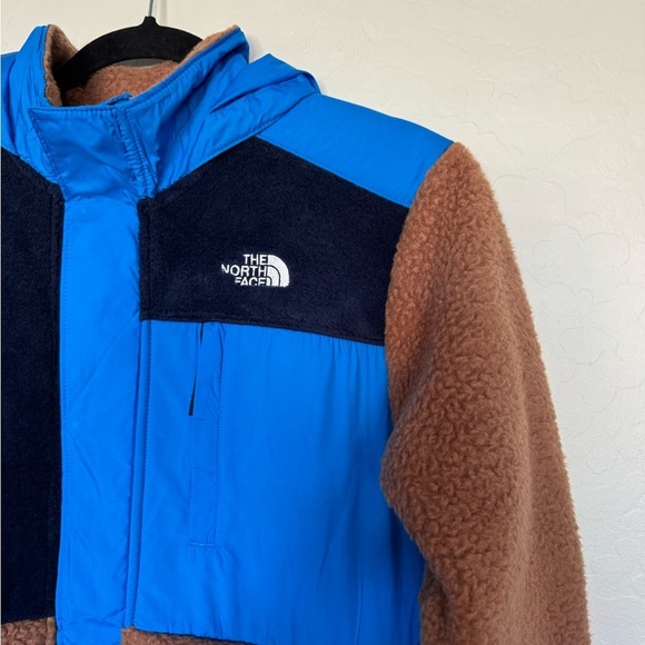 THE NORTH FACE Boys' Forrest Mixed-Media Full Zip Fleece Jacket kids X-Large - Picture 3 of 10